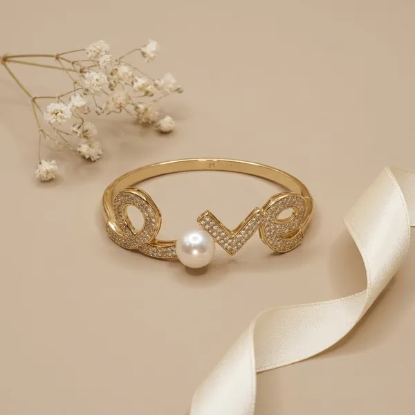 Gold_Love_Script_Pearl_Crystal_Anti_Tarnish_Ring_Bracelet_For_Women