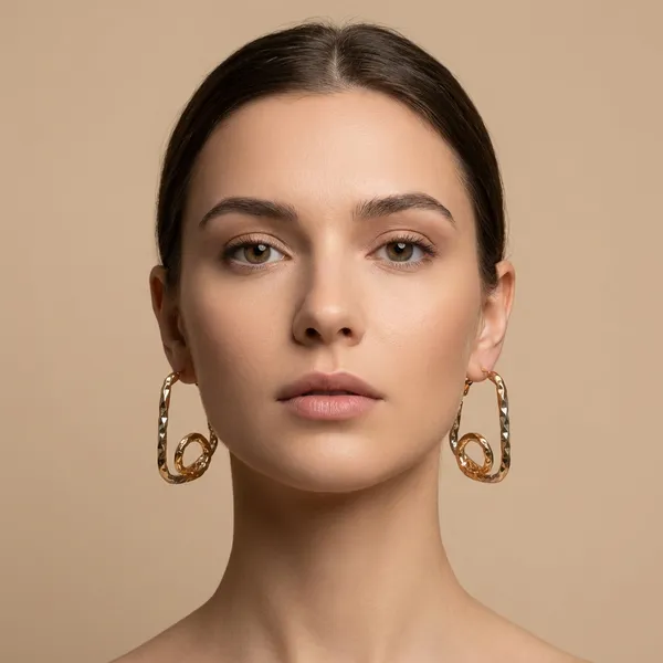 Gold_And_Silver_Dual_Tone_Geometric_Twist_Hoop_Ears_Anti_Tarnish_Earring_For_Women