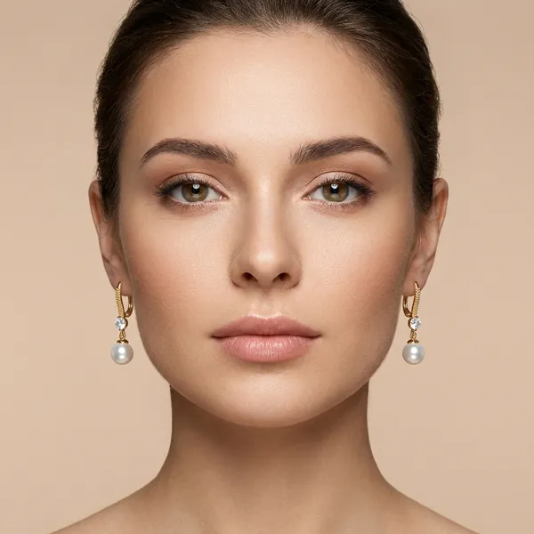 Gold_Pearl_Drop_Ears_With_Zircon_Accent_Anti_Tarnish_Earring_For_Women