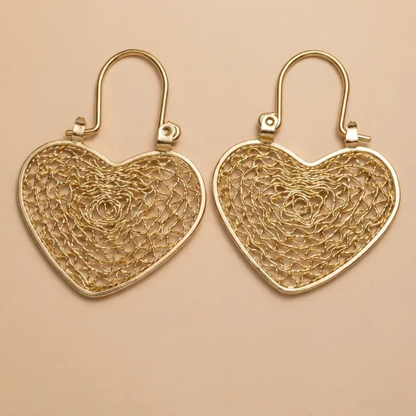 Gold_Woven_Heart_Dangle_Ears_Anti_Tarnish_Earring_For_Women
