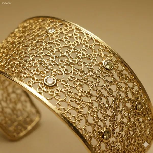 Gold_Filigree_Cuff_Anti_Tarnish_Ring_Bracelet_For_Women