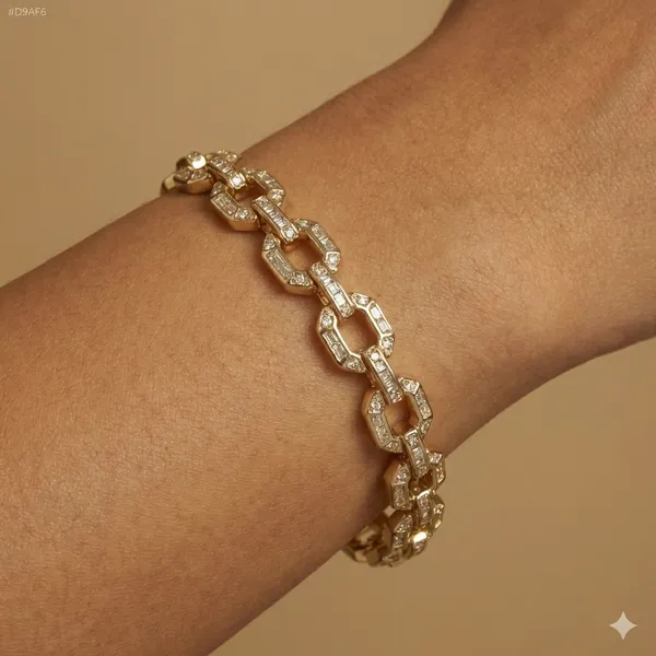 Gold_And_Silver_Crystal_Frame_Anti_Tarnish_Bracelet_For_Women