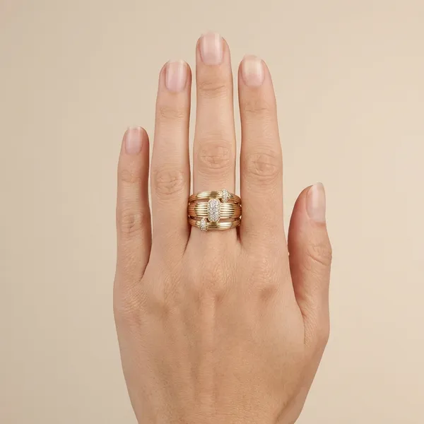 Gold_Multiband_Statement_Anti_Tarnish_Finger_Ring_For_Women