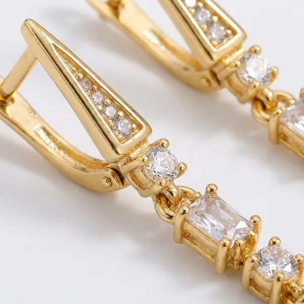 Gold_Geometric_Baguette_Zircon_Drop_Ears_Anti_Tarnish_Earring_For_Women