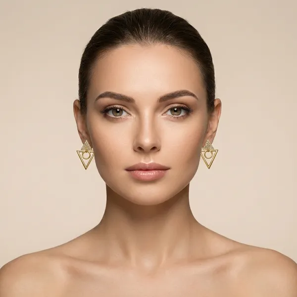 Gold_Geometric_Triangle_Drop_Ears_Anti_Tarnish_Earring_For_Women