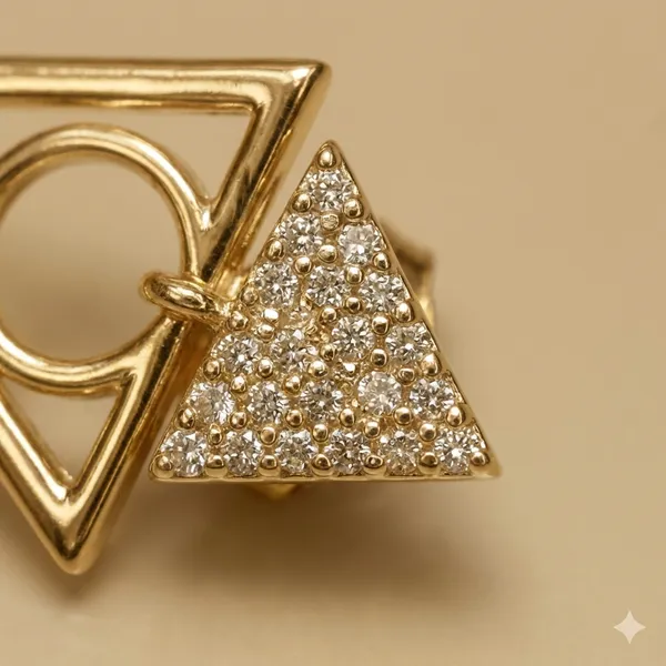 Gold_Geometric_Triangle_Drop_Ears_Anti_Tarnish_Earring_For_Women