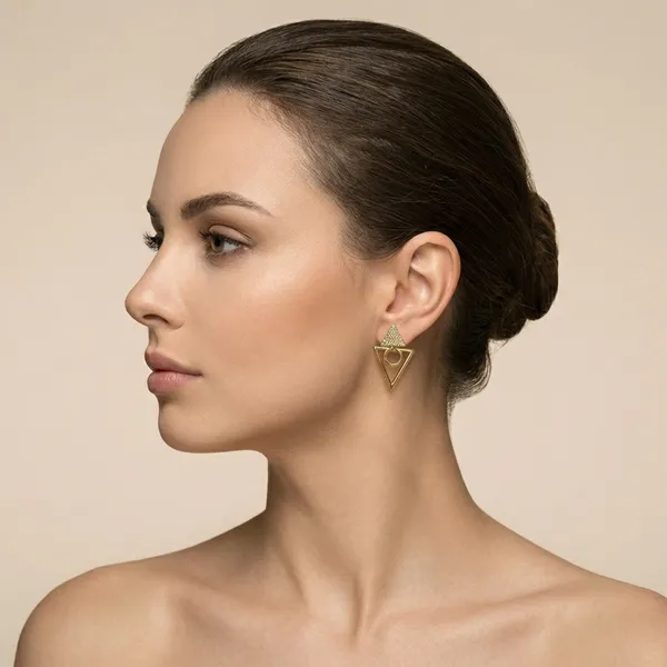 Gold_Geometric_Triangle_Drop_Ears_Anti_Tarnish_Earring_For_Women