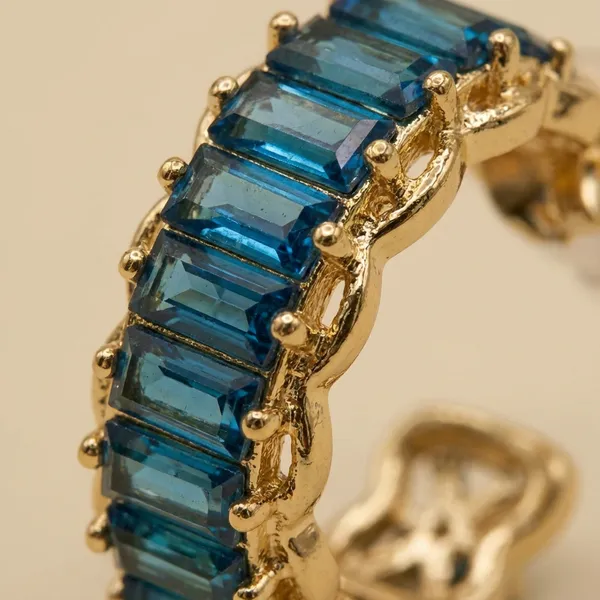 Blue_Baguette_Stone_Gold_Hoop_Ears_Anti_Tarnish_Earring_For_Women