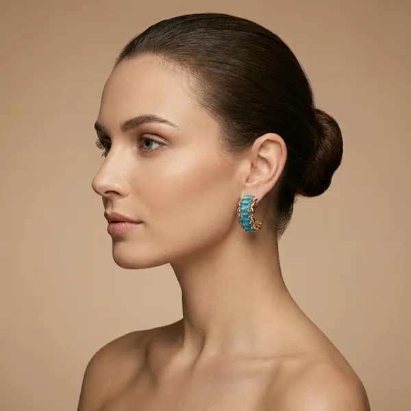 Light_Blue_Crystal_Hoop_Ears_Anti_Tarnish_Earring_For_Women