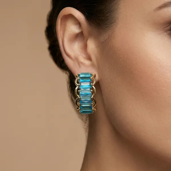Light_Blue_Crystal_Hoop_Ears_Anti_Tarnish_Earring_For_Women