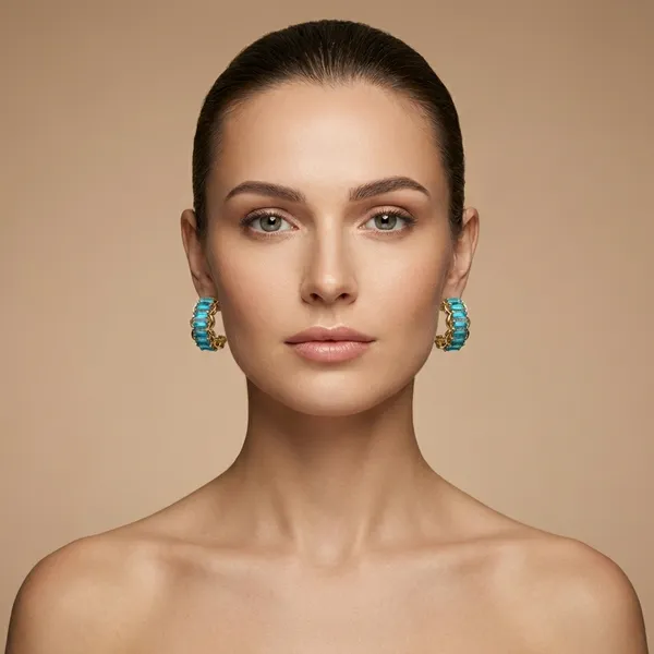 Light_Blue_Crystal_Hoop_Ears_Anti_Tarnish_Earring_For_Women
