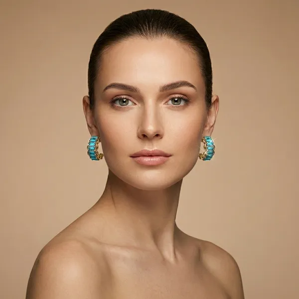Light_Blue_Crystal_Hoop_Ears_Anti_Tarnish_Earring_For_Women