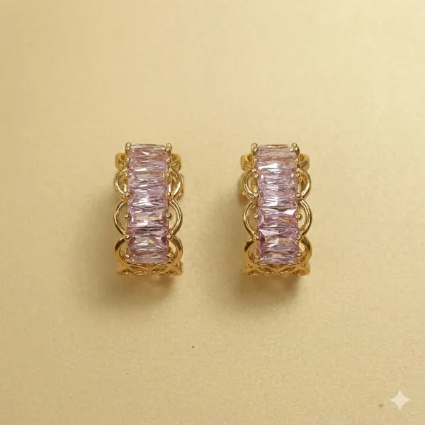 Pink_Crystal_Hoop_Ears_Anti_Tarnish_Earring_For_Women