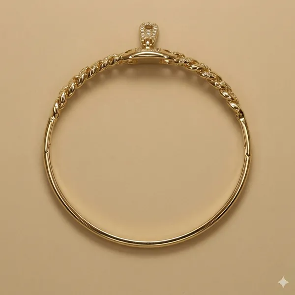 Gold_Premium_Plated_Zipper_Design_Anti_Tarnish_Ring_Bracelet_For_Women