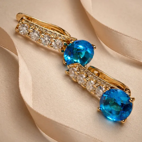 Blue_Crystal_Drop_Ears_Anti_Tarnish_Earring_For_Women