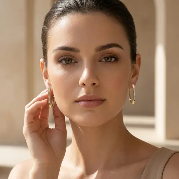 Gold_Sleek_Huggie_Ears_Anti_Tarnish_Earring_For_Women