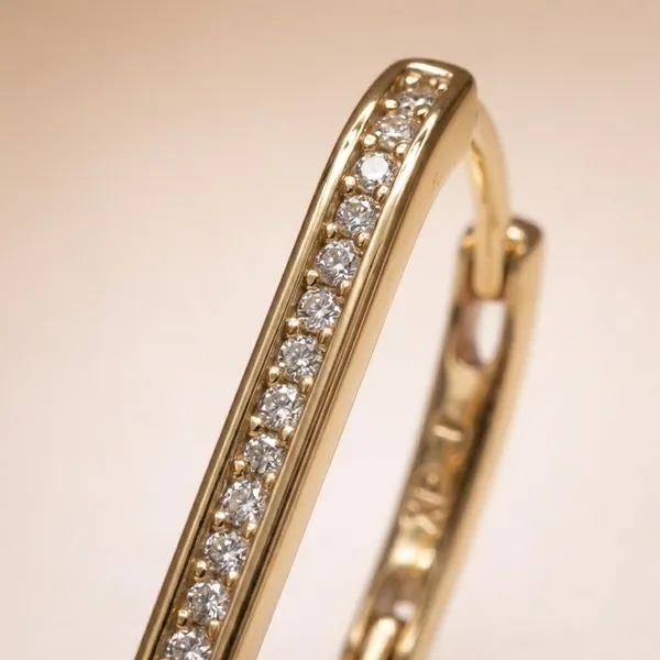 Gold_Sleek_Huggie_Ears_Anti_Tarnish_Earring_For_Women