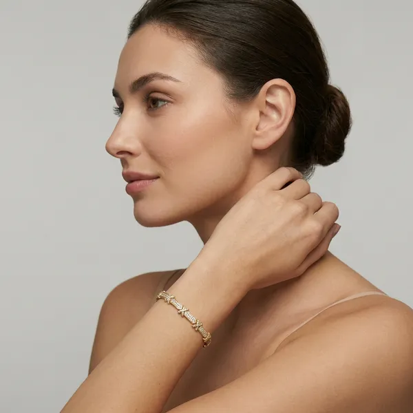 Gold_And_Silver_Infinity_Pave_Chain_Anti_Tarnish_Bracelet_For_Women
