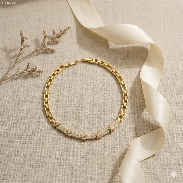 Gold_And_Silver_Infinity_Pave_Chain_Anti_Tarnish_Bracelet_For_Women