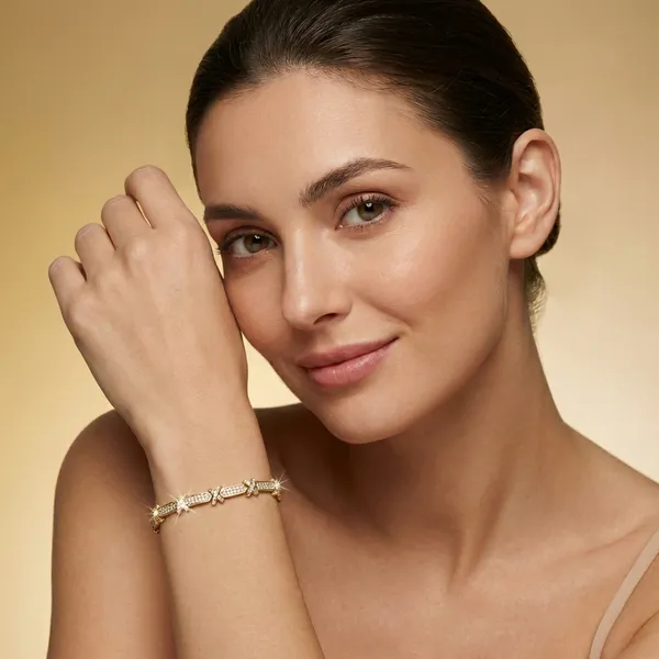 Gold_And_Silver_Infinity_Pave_Chain_Anti_Tarnish_Bracelet_For_Women