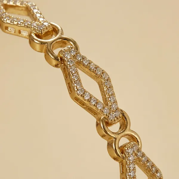 Gold_And_Silver_Kite_Pave_Anti_Tarnish_Bracelet_For_Women