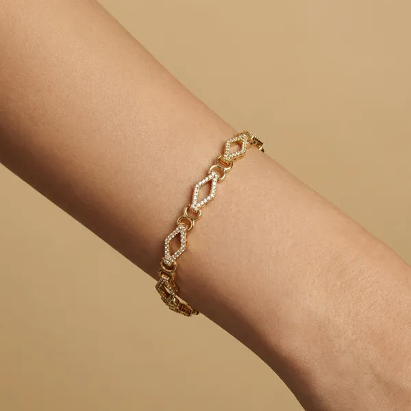 Gold_And_Silver_Kite_Pave_Anti_Tarnish_Bracelet_For_Women