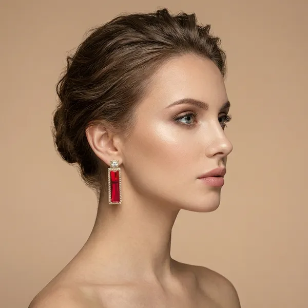 Red_Ruby_Baguette_Crystal_Drop_Ears_Anti_Tarnish_Earring_For_Women