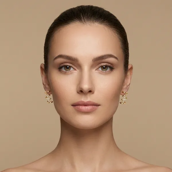 Gold_Spiral_Hoop_Ears_Anti_Tarnish_Earring_For_Women