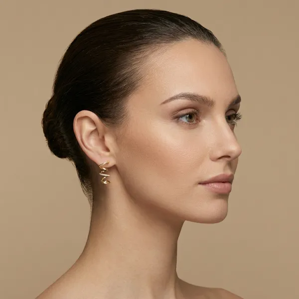 Gold_Spiral_Hoop_Ears_Anti_Tarnish_Earring_For_Women