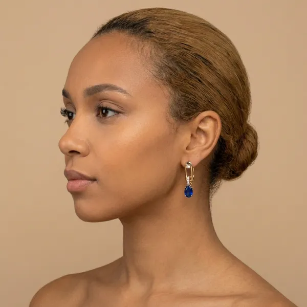 Blue_Oval_Drop_Ears_Anti_Tarnish_Earring_For_Women