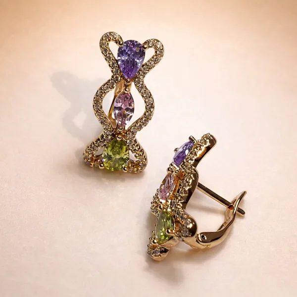 Multicolor_Pastel_Crystal_Infinity_Drop_Ears_Anti_Tarnish_Earring_For_Women