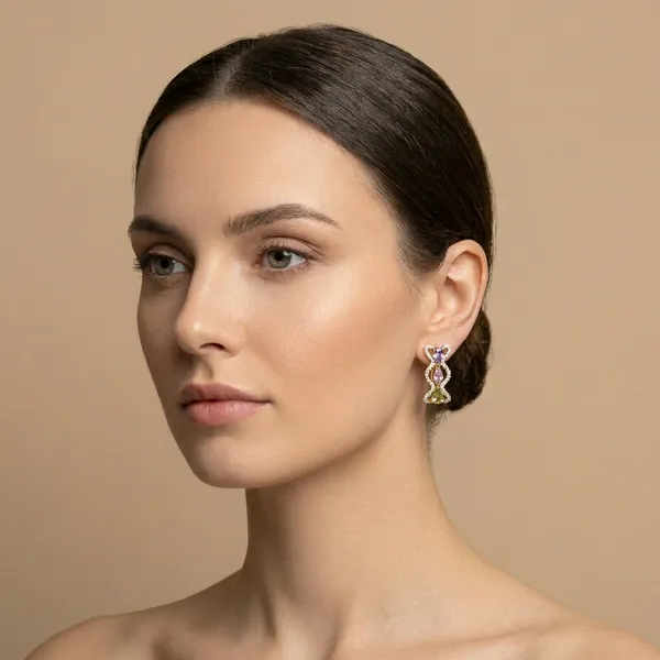 Multicolor_Pastel_Crystal_Infinity_Drop_Ears_Anti_Tarnish_Earring_For_Women