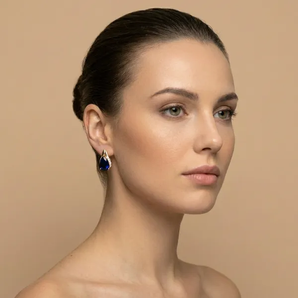 Blue_Teardrop_Crystal_Ears_Anti_Tarnish_Earring_For_Women