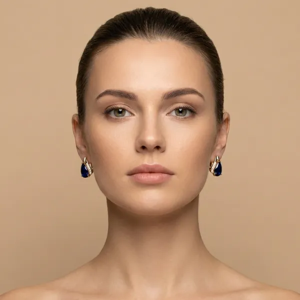 Blue_Teardrop_Crystal_Ears_Anti_Tarnish_Earring_For_Women