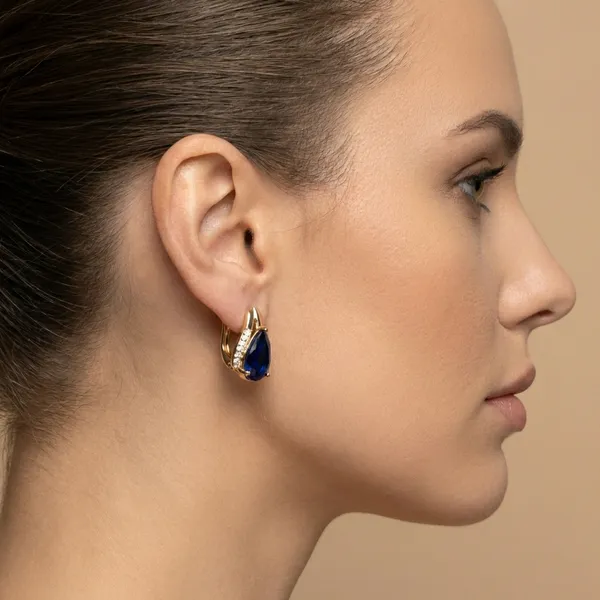 Blue_Teardrop_Crystal_Ears_Anti_Tarnish_Earring_For_Women