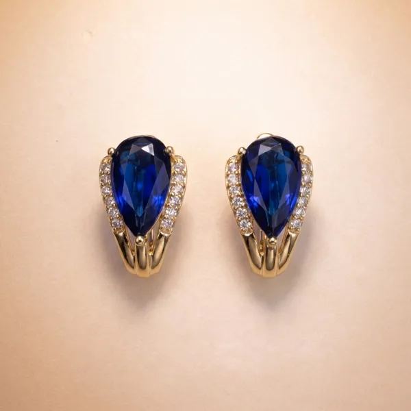 Blue_Teardrop_Crystal_Ears_Anti_Tarnish_Earring_For_Women