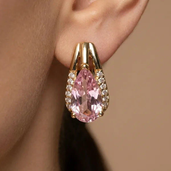 Pink_Teardrop_Crystal_Ears_Anti_Tarnish_Earring_For_Women