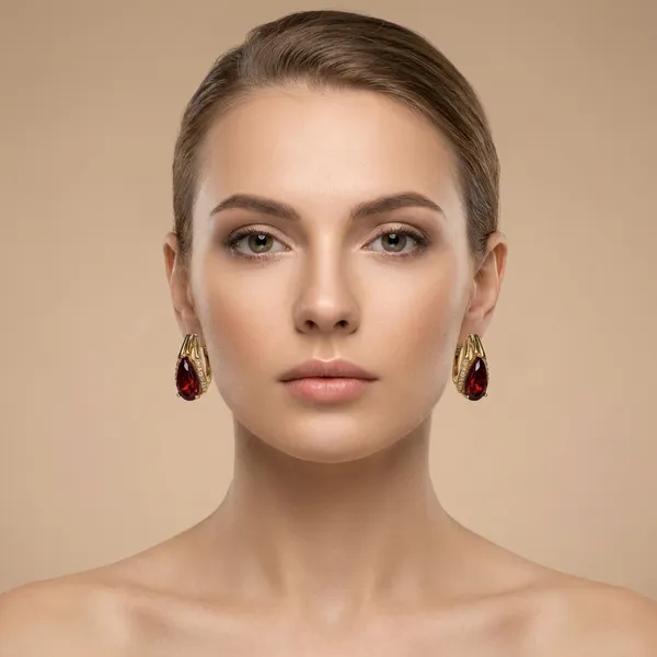Red_Teardrop_Crystal_Ears_Anti_Tarnish_Earring_For_Women
