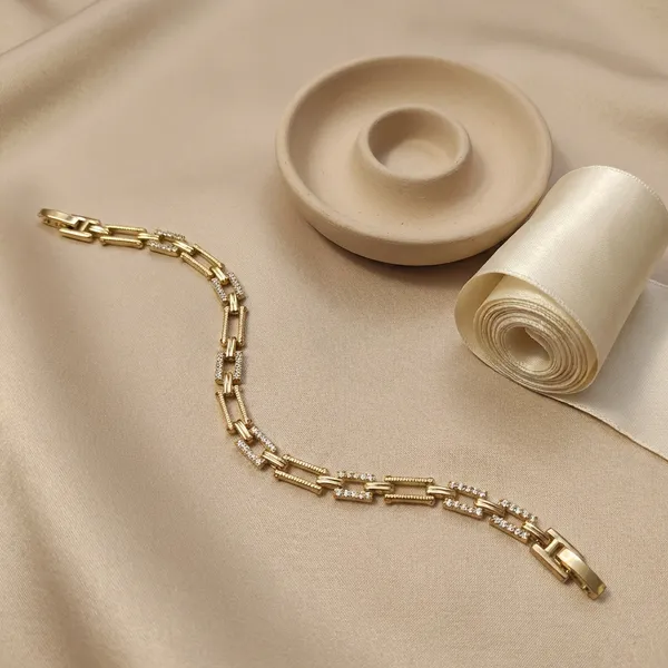 Gold_And_Silver_Slender_Bar_Anti_Tarnish_Bracelet_For_Women