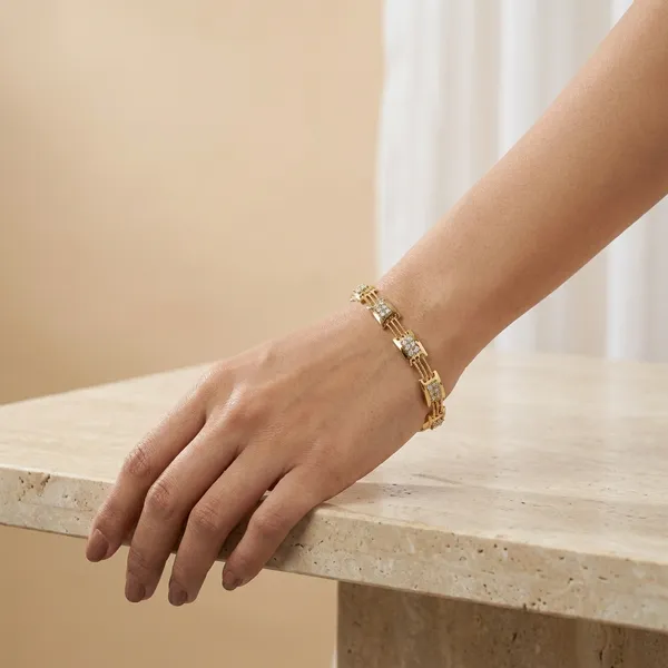 Gold_And_Silver_Crystal_Bar_Anti_Tarnish_Bracelet_For_Women