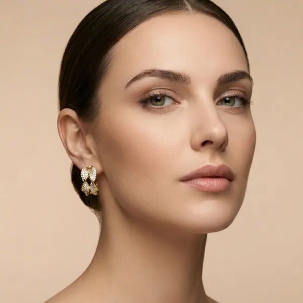 Gold_Pave_Knot_Stud_Ears_Anti_Tarnish_Earring_For_Women