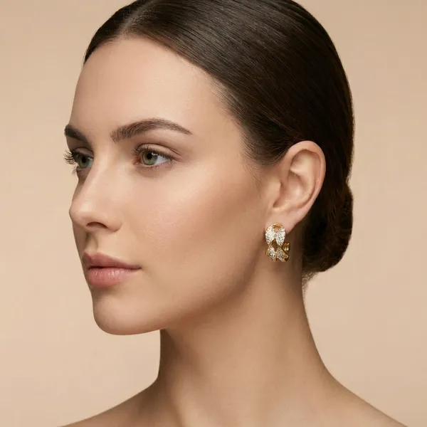 Gold_Pave_Knot_Stud_Ears_Anti_Tarnish_Earring_For_Women