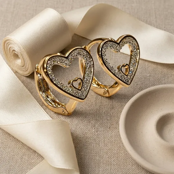Gold_Heart_Outline_Sparkle_Hoop_Ears_Anti_Tarnish_Earring_For_Women