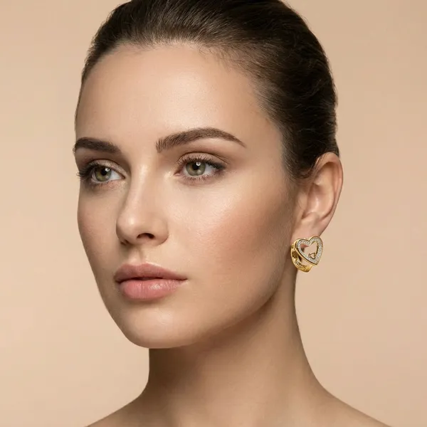 Gold_Heart_Outline_Sparkle_Hoop_Ears_Anti_Tarnish_Earring_For_Women