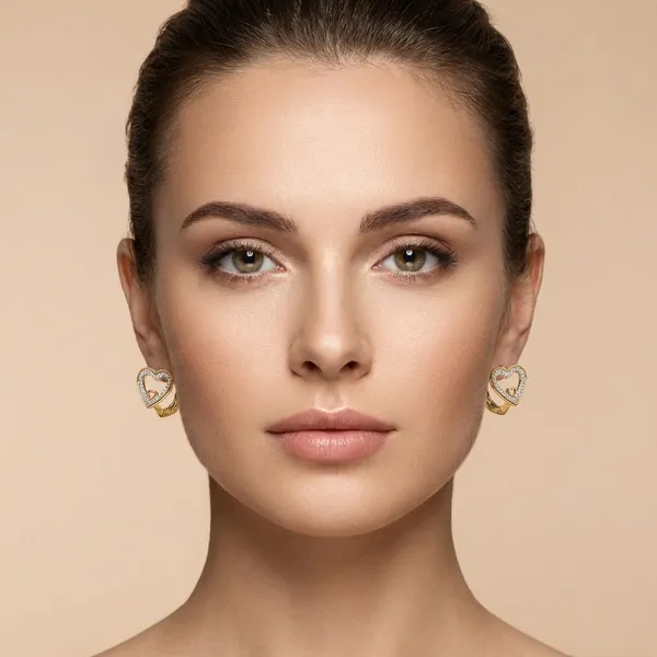 Gold_Heart_Outline_Sparkle_Hoop_Ears_Anti_Tarnish_Earring_For_Women