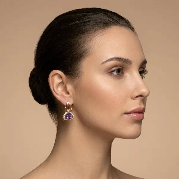 Purple_Teardrop_Crystal_Gold_Ears_Anti_Tarnish_Earring_For_Women