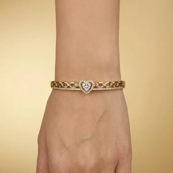Gold_Elegant_Heart_Crystal_Chain_Anti_Tarnish_Ring_Bracelet_For_Women