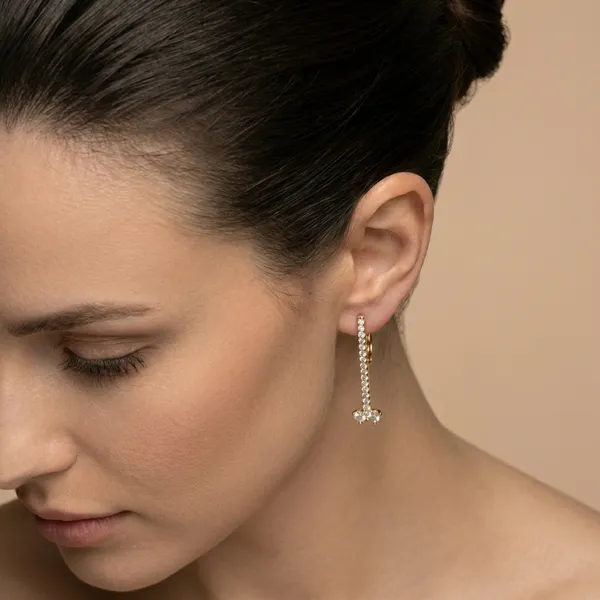 Gold_Vertical_Crystal_Drop_Tone_Ears_Anti_Tarnish_Earring_For_Women