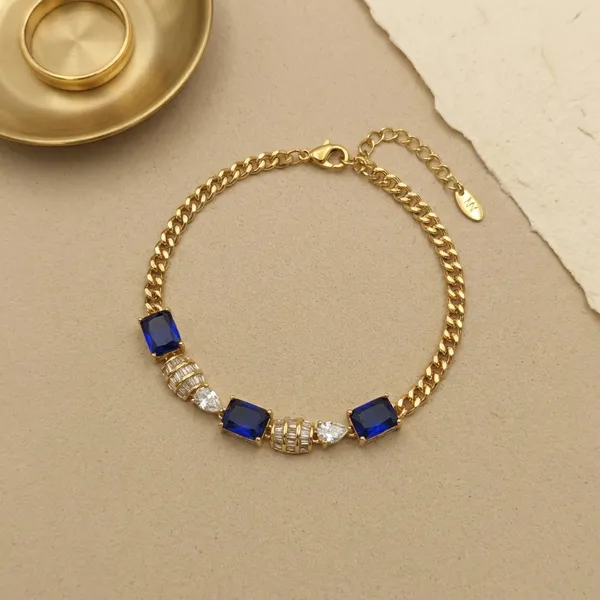 Blue_Link_Anti_Tarnish_Bracelet_For_Women