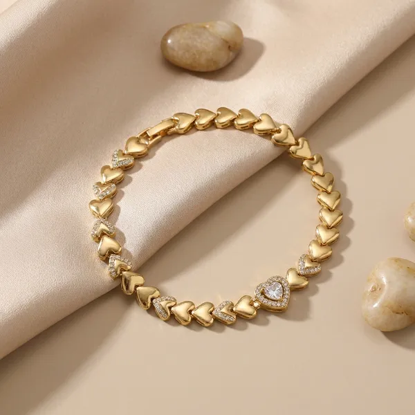 Gold_And_Silver_Heart_Pave_Anti_Tarnish_Bracelet_For_Women